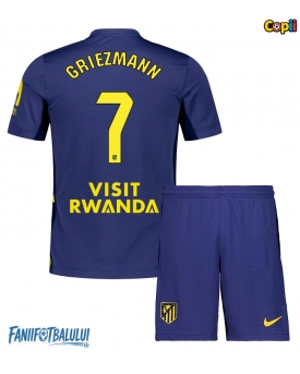 Atletico Madrid Antoine Griezmann #7 Echipament de Fotbal Replică 2025-26 Copii Deplasare (+ Șorturi)